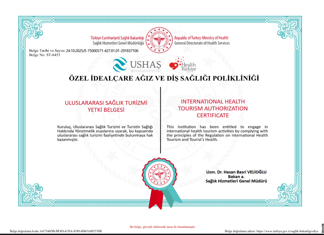 Özel İdealÇare Ağız ve Diş Sağlığı Polikliniği Logo